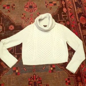 Club Monaco cropped sweater